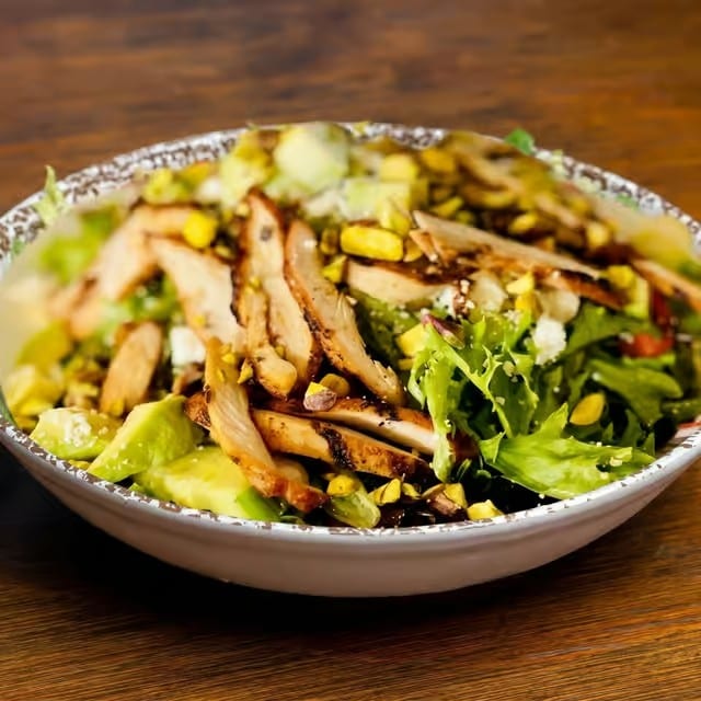Grilled Chicken Harvest Salad.